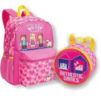 Mochila Escolar Infantil Authentic Games Costas G Lancheira