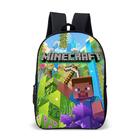 Mochila Escolar Infantil Avulsa Game Minecrafit Menino e Menina - Use Thuco