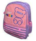 Mochila Escolar Infantil Bichinhos Divertida Multiuso Meninas E Meninos HL-193