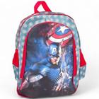 Mochila Escolar Infantil Capitão America Grande Costas