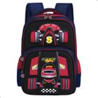 Mochila Escolar Infantil Carro Esportivo com Design 3D