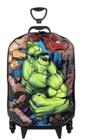 Mochila Escolar Infantil Com Rodinha Tripla Hulk Diplomata - Diplomata