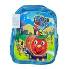 Mochila Escolar Infantil Costas Lets Go 2 Zippers