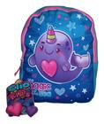 Mochila Escolar Infantil Creche Maternal Passeio Baleia