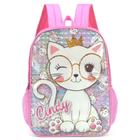 Mochila Escolar Infantil De Costa Rosa Cindy