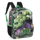 Mochila Escolar Infantil de Costas Hulk Avengers Marvel - Luxcel