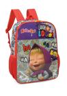 Mochila Escolar Infantil De Costas Masha E O Urso Original - Luxcel