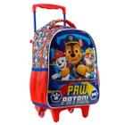 Mochila Escolar Infantil De Rodinhas 14" Patrulha Canina Criança Desenho Paw Patrol Xeryus