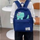 Mochila escolar infantil dinossauro fofa divertida bolso multifuncional