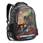 Mochila Escolar Infantil Do Gamecraft