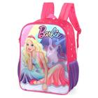 Mochila Escolar Infantil G Barbie Unicórnio - Luxcel