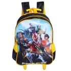 Mochila Escolar Infantil Juvenil De Rodinhas Jogo Free Fire