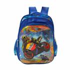 Mochila Escolar Infantil Masculina 3D Moto WL-C143 - Kingleen