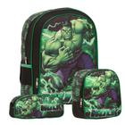 Mochila Escolar Infantil Masculina Hulk G Costas Lançamento - TOYS 2U