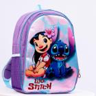 Mochila Escolar Infantil Menina Bolsa Grande Lilo Stitch