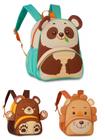 Mochila Escolar Infantil Menino Bichinhos Zoo Clio Pets Original Animais