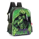 Mochila Escolar Infantil Menino Bolsa Original Avengers Hulk - Luxcel