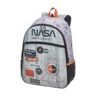 Mochila Escolar Infantil Pacific Nasa Cinza - 998AJ04