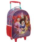 Mochila Escolar Infantil Princesas Disney Mala Rodinha Menina