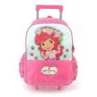 Mochila Escolar Infantil Rodinha Moranguinho Bailarina - luxcel