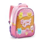 Mochila Escolar Infantil Sorvete Sweet Seanite Menina Feminina - Utilidades