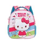 Mochila Escolar Infantil Xeryus 3D Hello Kitty Rosa Pequena - 119541