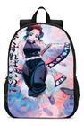 Mochila Escolar Infanto Juvenil Anime Demon Slaye Shinobu Novidade Geek Skin 124