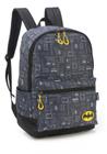 Mochila Escolar Juvenil Bolsa Costas Menino Original Batman