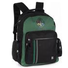 Mochila Escolar Juvenil Harry Potter Hogwarts Casa Sonserina - Luxcel