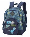 Mochila Escolar Juvenil +Lancheira Térmica Astro Dino Luxcel