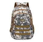 Mochila Escolar Masculina Camuflada Trabalho Reforçada Militar Tática