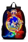 Mochila Escolar Masculino Feminino Sonic Volta Às Aulas