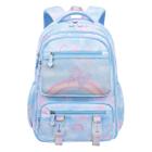 Mochila Escolar Menina Borboleta Bolsa Arco Iris Espaçosa Fichario Abertura 180 - M3M