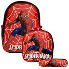 Mochila Escolar Menino Homem Aranha com Lancheira Infantil