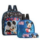 Mochila Escolar Mickey Mouse Costas Kit Lancheira+Estojo - TOYS 2U