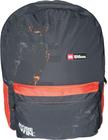 Mochila Escolar More Win Cinza e Coral 45 Cm Wilson