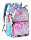 Mochila Escolar P Holográfica Unicórnio Magic! Clio HL24004D - Clio Style