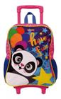 Mochila Escolar Pandinha Have Fun G Rodinhas Meninas Sestini