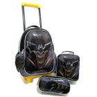 Mochila Escolar Roda Kit Infantil Batman Dl13799K - Ello