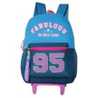 Mochila Escolar Rodinhas Fabulous Girls Feminina Clio Style