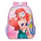 Mochila Escolar Rosa 16 Princesa da Disney Ariel Xeryus