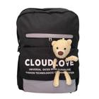 Mochila escolar ursinho embutido cloud love fofo resistênte duravel