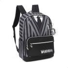 Mochila Escolar Wandinha Addams Terno Infantil Costas