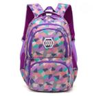 Mochila escolar Wokex Fashion para adolescentes, meninos e meninas, roxa