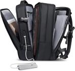 Mochila Executiva Expansível Até 40L Notebook Viagem Usb Trabalho