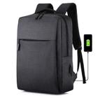 Mochila Executiva Impermeável Notebook Preta -C/ Acesso Usb