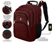 Mochila Executiva Notebook Reforçada Faculdade Trabalho Impermeável Masculina