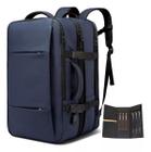 Mochila Executiva Para Viagem Expansível Usb D'Agua 27-45L