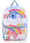 Mochila Fast Forward Care Bears em couro PU de 40 cm unissex