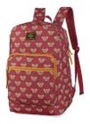 Mochila Feminina Juvenil Up4you Estampa Ursinho Urso Costa G